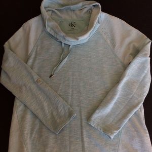Calvin Klein scarf neck pullover